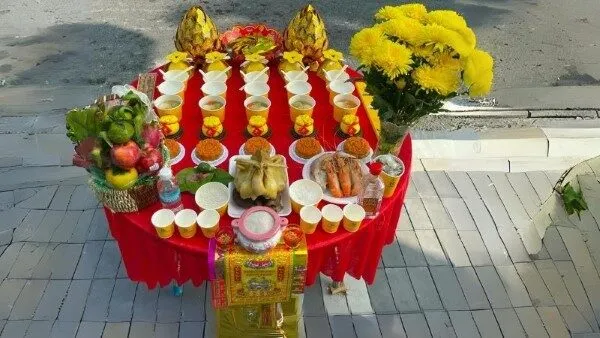 Lễ vật cần chuẩn bị khi đọc văn khấn cúng đất đai trong nhà