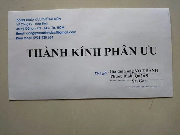 Phong bì theo tôn giáo