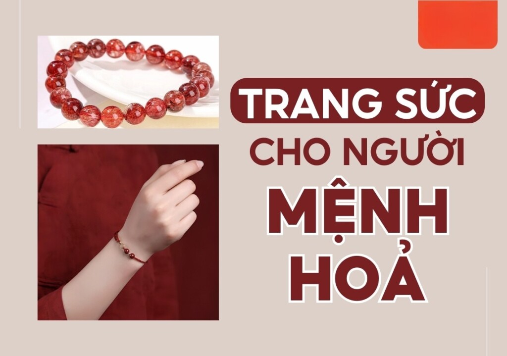 Thiết kế chuỗi phong thủy mệnh Hỏa và ý nghĩa tâm linh