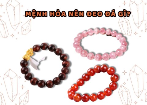 Cách phối hợp đá phong thủy để tăng cường vượng khí cho người mệnh Hỏa