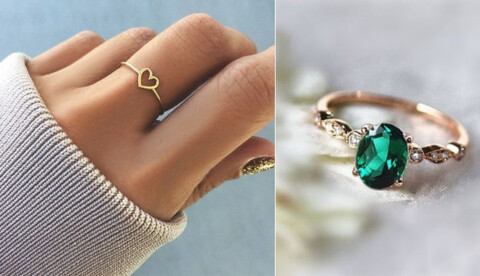 Ảnh hưởng của chất liệu nhẫn đến nữ mệnh Mộc khi đeo ở các ngón tay khác nhau